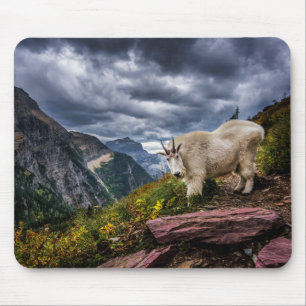Rocky Mountain Goat Mouse Mat