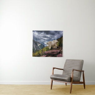 Rocky Mountain Goat Tapestry