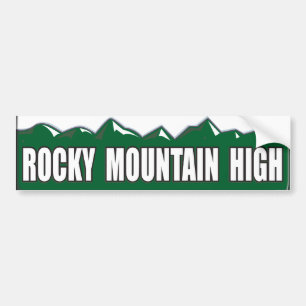Rocky Mountain High Bumper Sticker
