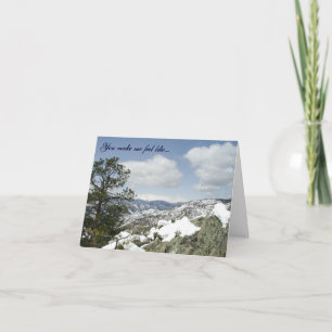 Rocky Mountain High Holiday Card