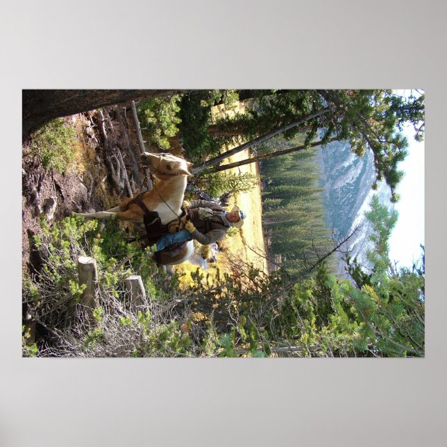 Rocky Mountain Horse Ride Poster (Front)