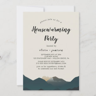 Rocky Mountain Housewarming Party Invitation