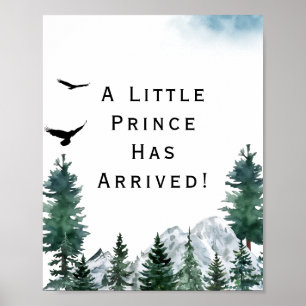 Rocky Mountain It’s a Boy Shower Sign