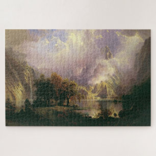 Rocky Mountain Landscape Jigsaw Puzzle