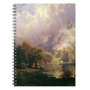 Rocky Mountain Landscape Majestic Scenery Notebook