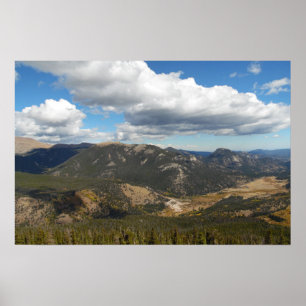 Rocky Mountain Landscape Photo Nature Wall Poster