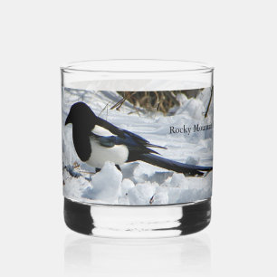 Rocky Mountain Magpie glass