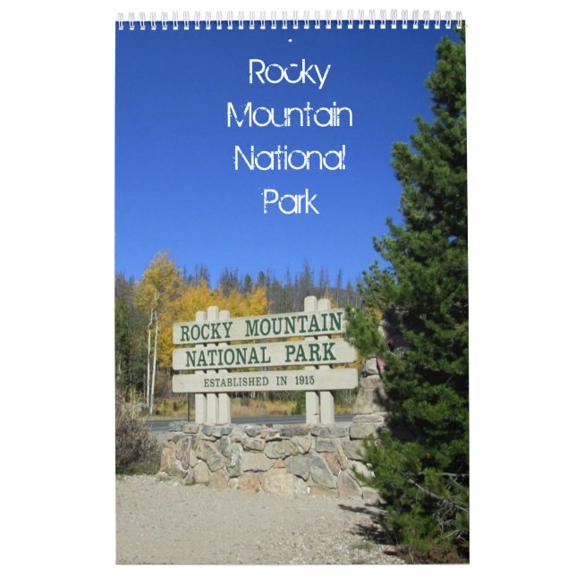Rocky Mountain National Park 24-Month Calendar (Cover)