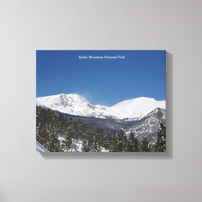 Rocky Mountain National Park 2 mnt. canvas print (Front)