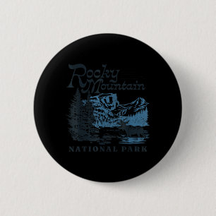 Rocky Mountain National Park 6 Cm Round Badge