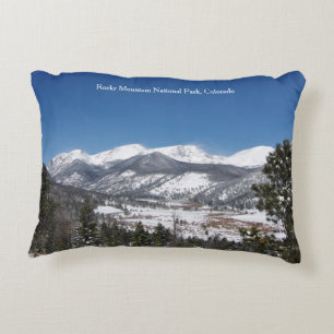 Rocky Mountain National Park accent pillow