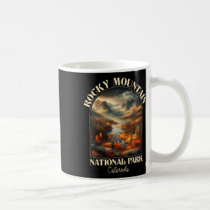 Rocky Mountain National Park Autumn Season Camping Coffee Mug