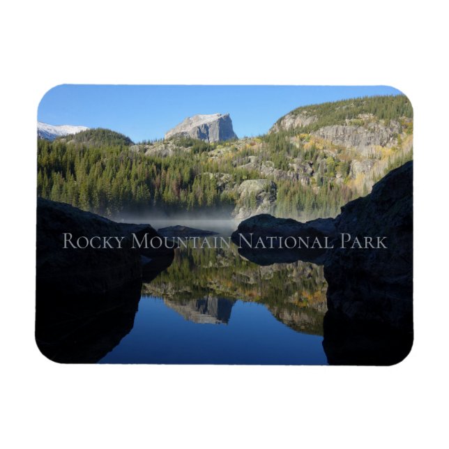 Rocky Mountain National Park Bear Lake Magnet (Horizontal)