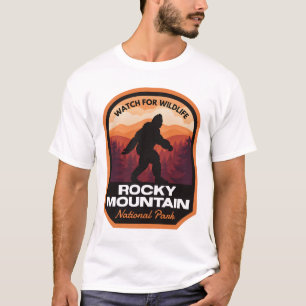 Rocky Mountain National Park Bigfoot T-Shirt
