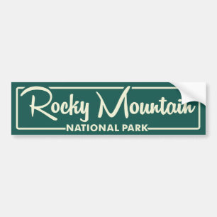 Rocky Mountain National Park Bumper Sticker