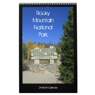 Rocky Mountain National Park Calendar