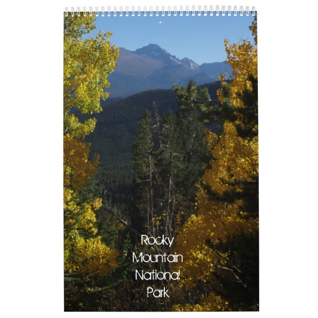 Rocky Mountain National Park Calendar (Cover)