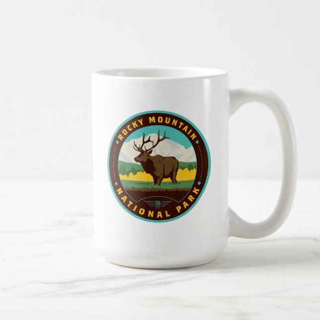 Rocky Mountain National Park Coffee Mug (Right)