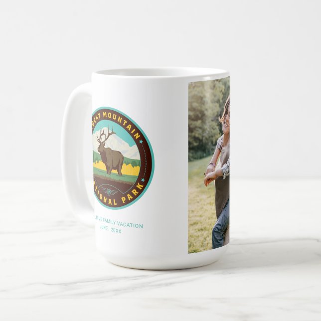 Rocky Mountain National Park Coffee Mug (Front Left)