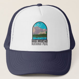 Rocky Mountain National Park Colorado Bear Lake Trucker Hat