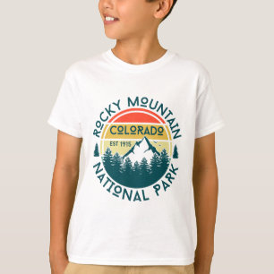 Rocky Mountain National Park Colorado Hiking Natur T-Shirt