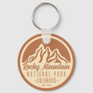 Rocky Mountain National Park Colorado Key Ring