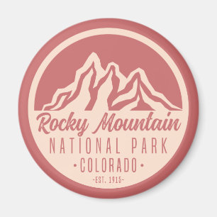Rocky Mountain National Park Colorado Magnet