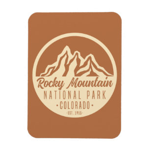 Rocky Mountain National Park Colorado Magnet