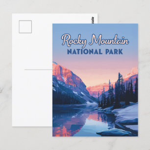 Rocky Mountain National Park Colorado Mountains Postcard