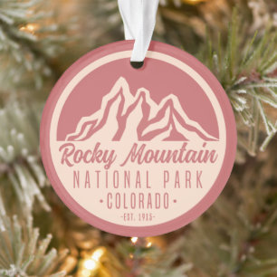 Rocky Mountain National Park Colorado Ornament