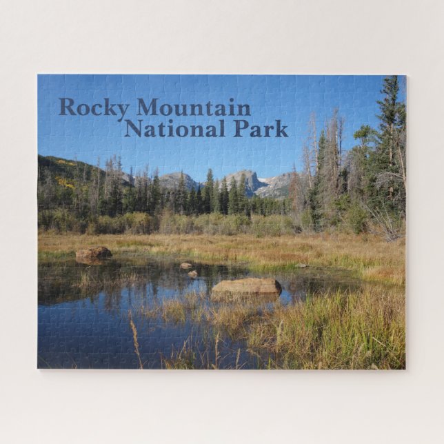Rocky Mountain National Park Colorado Puzzle (Horizontal)