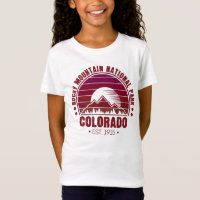 Rocky Mountain National Park Colorado Retro