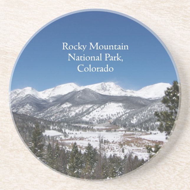 Rocky Mountain National Park,Colorado stonecoaster Coaster (Front)