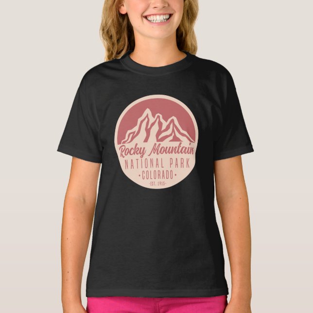 Rocky Mountain National Park Colorado T-Shirt (Front)
