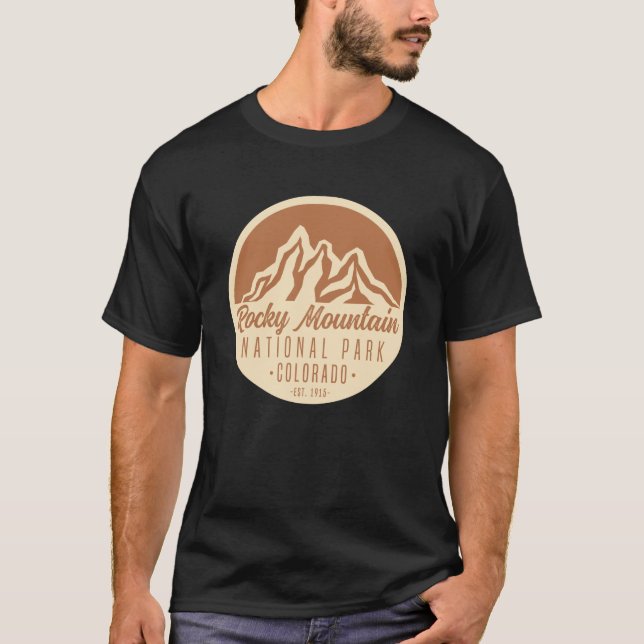 Rocky Mountain National Park Colorado T-Shirt (Front)