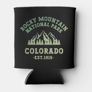 Rocky Mountain National Park Colorado USA Gradient Can Cooler