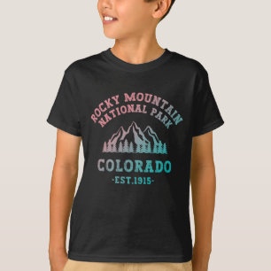 Rocky Mountain National Park Colorado USA Gradient T-Shirt