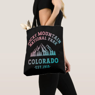 Rocky Mountain National Park Colorado USA Gradient Tote Bag