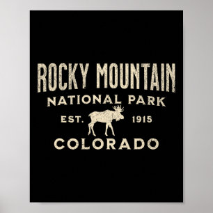 Rocky Mountain National Park Colorado Usa Outdoor  Poster