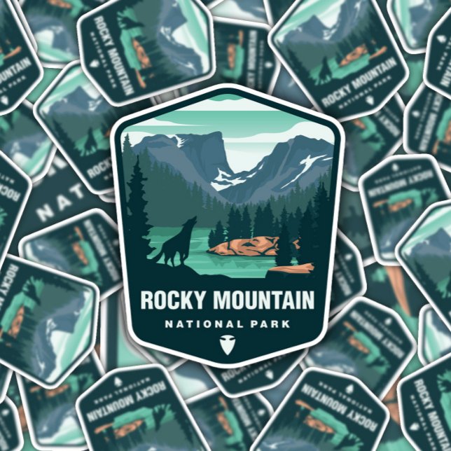 Rocky Mountain National Park | Die-Cut Sticker (Creator Uploaded)