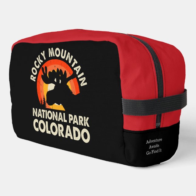 Rocky Mountain National Park Dopp Kit (Left Corner)