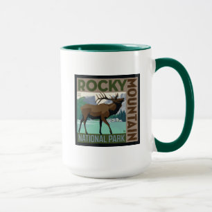 Rocky Mountain National Park   Elk Mug