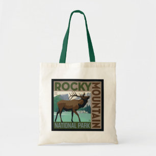 Rocky Mountain National Park   Elk Tote Bag