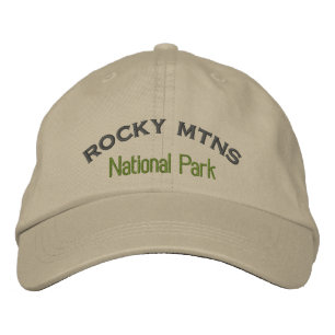 Rocky Mountain National Park Embroidered Hat