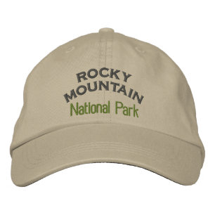 Rocky Mountain National Park Embroidered Hat