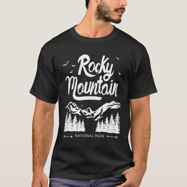 Rocky Mountain National Park Hiking  For Men And W T-Shirt (Front)
