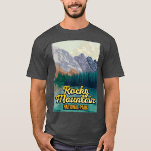 Rocky Mountain National Park Hiking Travel T-Shirt