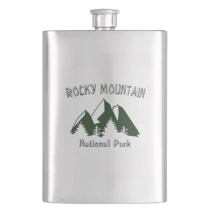 Rocky Mountain National Park Hip Flask