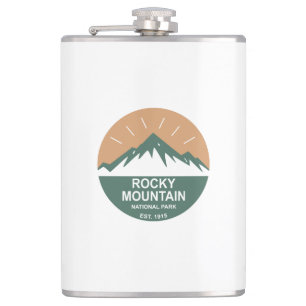 Rocky Mountain National Park Hip Flask