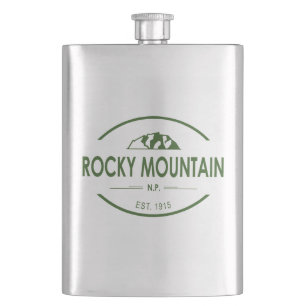 Rocky Mountain National Park Hip Flask
